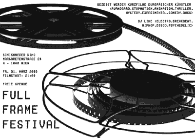 Full Frame Festival 2006 Flyer